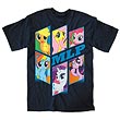 My Little Pony Brony Bunch Navy Blue T-Shirt